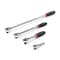 Tekton 3/8 Inch Drive Quick-Release Comfort Grip Ratchet Set, 4-Piece (4-1/2, 8, 12, 18 in.) SRH91107 - alternate 3